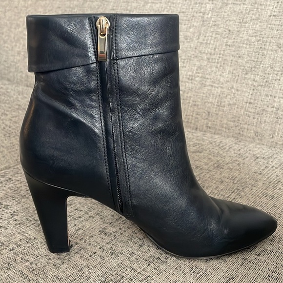 Franco Sarto Keilah Black Ankle Booties Boots Size 8.5 - Picture 8 of 12